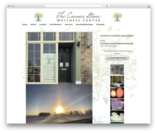 Builder WordPress theme - thecornerstonewellnesscenter.com