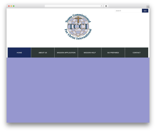 cherry WordPress theme - tcci.org