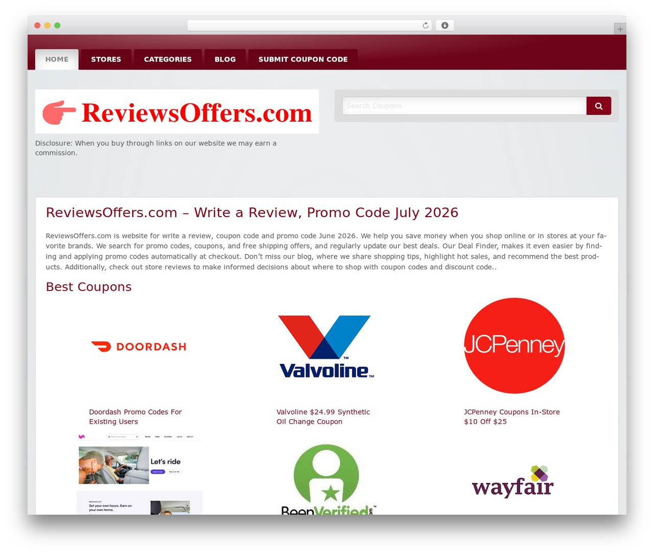 Clipper WordPress theme - reviewsoffers.com Clipper WordPress theme - reviewsoffers.com