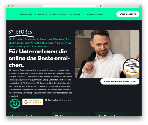 Proelements 4.2.3 WordPress plugin - www.byteforest.de