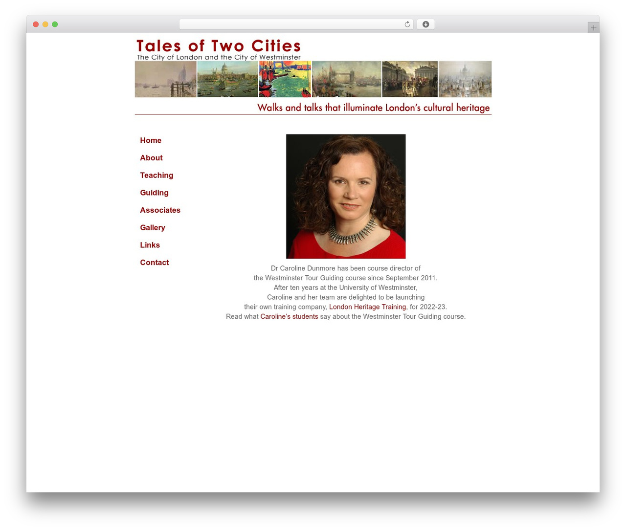 Theme WordPress temp2 - talesof2cities.co.uk