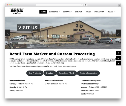 Wapf lcp WordPress plugin - 3-dmeats.com
