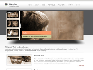 visato WordPress theme