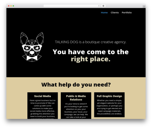 Divi Collage (collage-for-divi) free WordPress plugin - talkingdog.ca Divi Collage (collage-for-divi) free WordPress plugin - talkingdog.ca