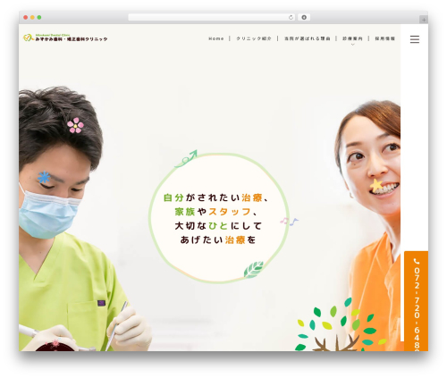 WordPress theme みずかみ歯科・矯正歯科様 - mizukami-dental.com