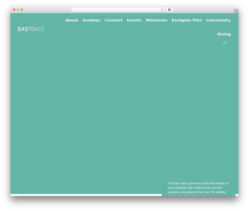 WordPress theme Divi - eastgate.org.uk
