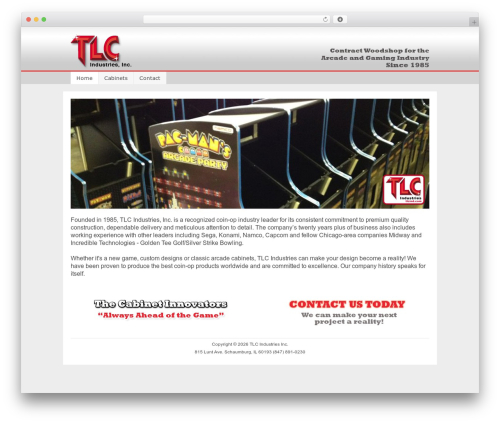 WordPress website theme Catalyst - tlcind.com