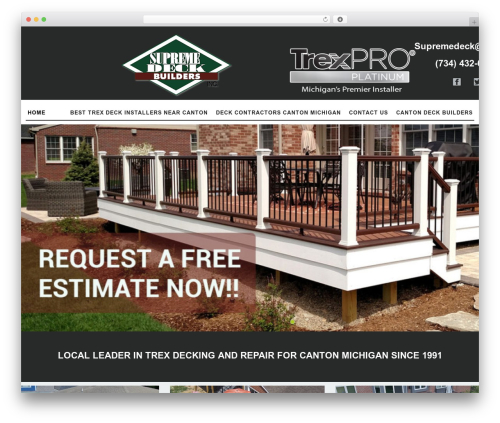 Themler core WordPress plugin - cantondeckbuilders.com