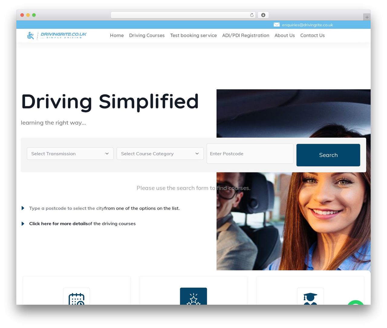 Fioxen WordPress theme - drivingrite.co.uk