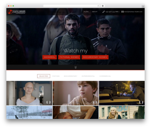 GridStack theme WordPress - markus-kloth.com
