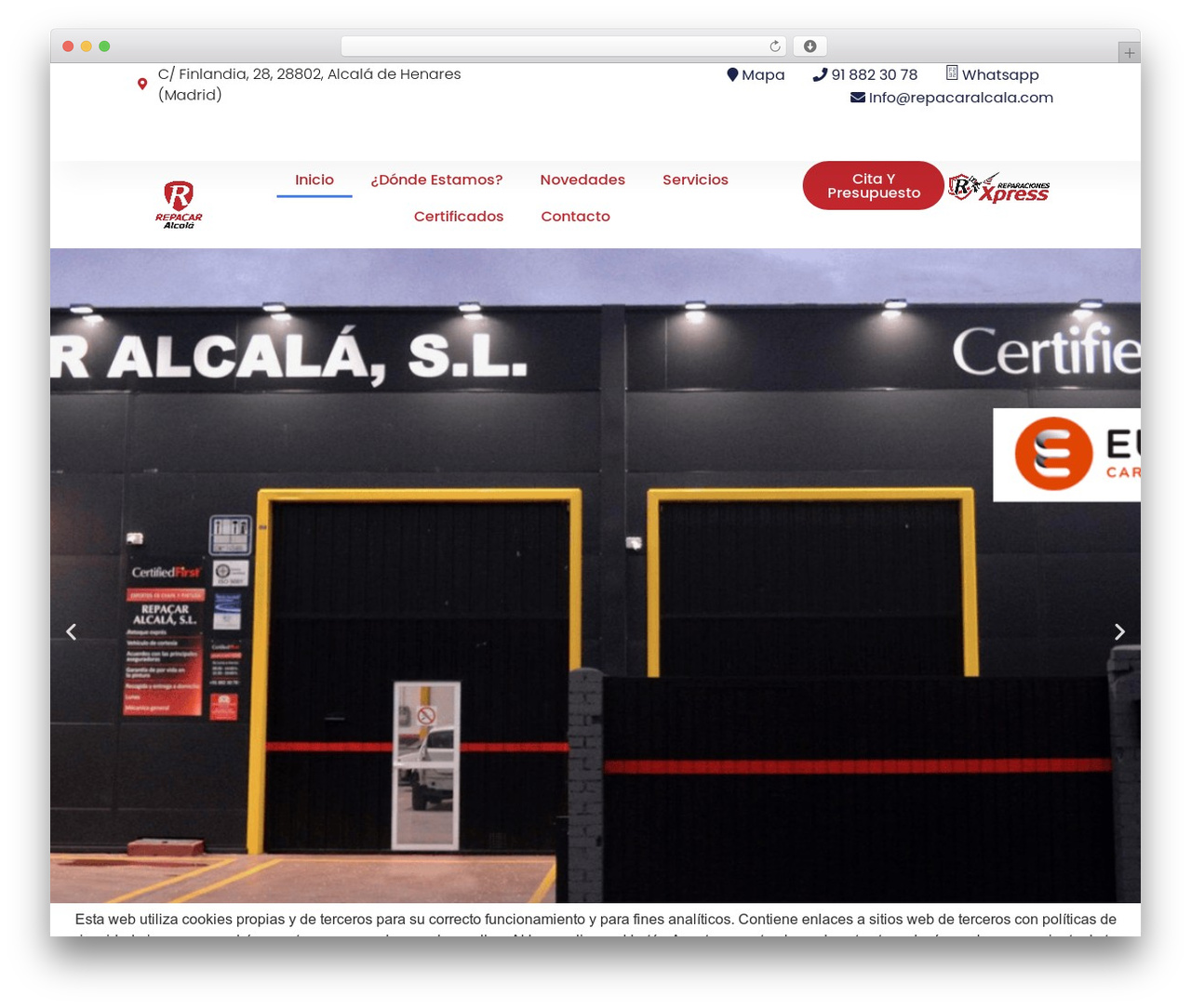 Hello Elementor WordPress theme - repacaralcala.com