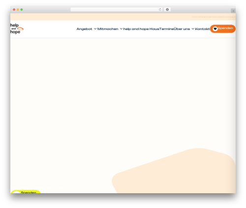 Hello Elementor WordPress theme - helpandhope-stiftung.com