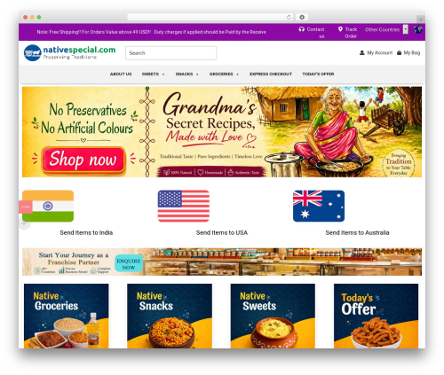 Horizontal scrolling announcements (horizontal-scrolling-announcements) free WordPress plugin - nativespecial.com