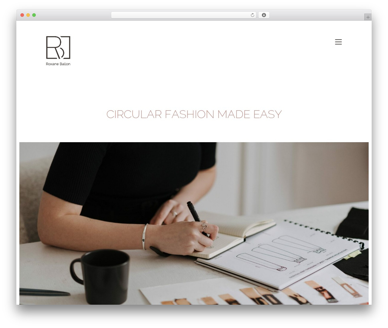 Omio WordPress website theme - roxaneballon.com