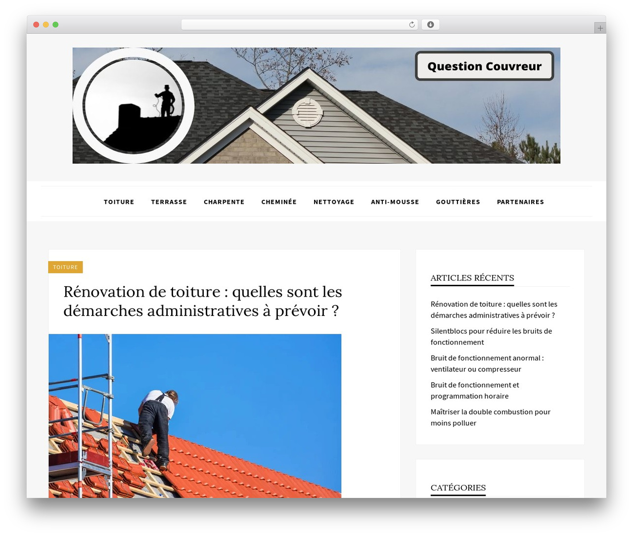 Appetizing theme WordPress - question-couvreur.com Appetizing theme WordPress - question-couvreur.com