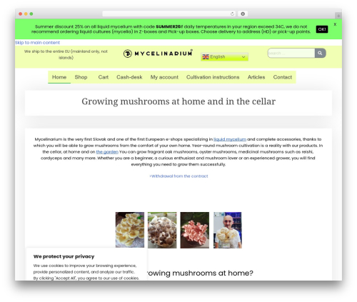 Woocommerce tax display by country WordPress plugin - www.mycelinarium.eu