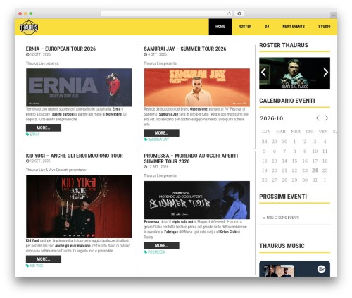 FULLBY WordPress theme - thaurus.it