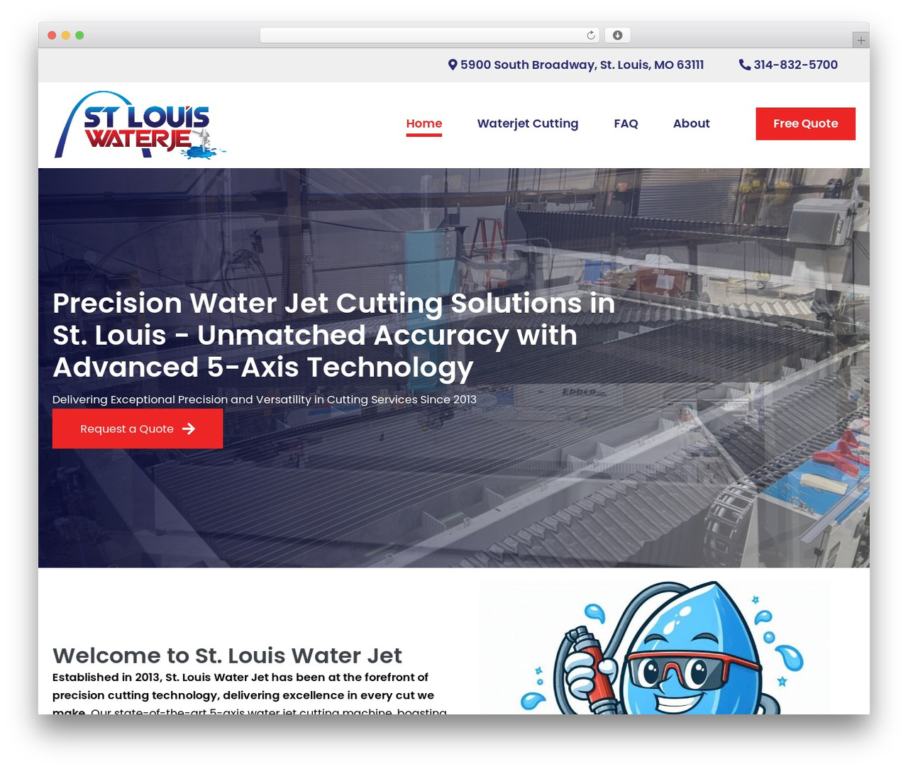 Page Builder Framework WordPress theme - stlouiswaterjet.net