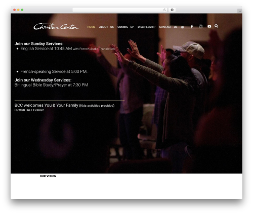Quper WordPress theme - christiancenter.be