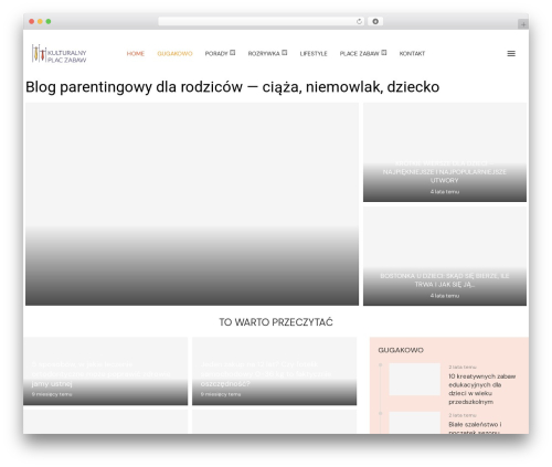 Penci shortcodes WordPress plugin - kulturalnyplaczabaw.pl