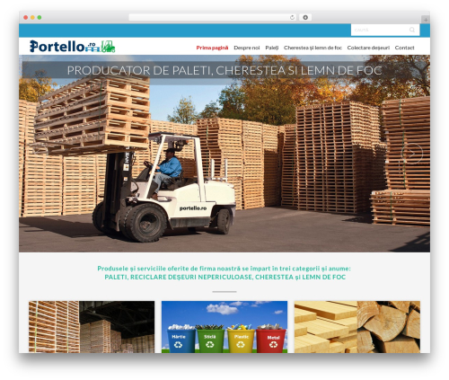 Theme WordPress Untitled - portello.ro