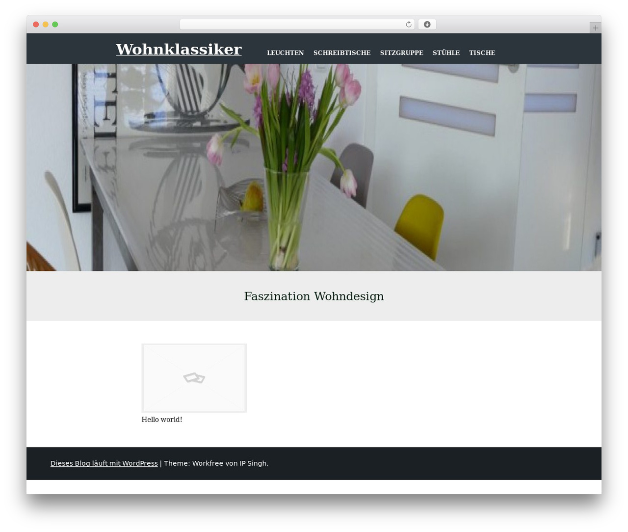 Theme WordPress Workfree - wohnklassiker.com Theme WordPress Workfree - wohnklassiker.com