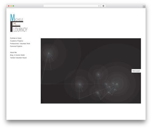 Touchfolio WordPress theme - micheleharmony.com