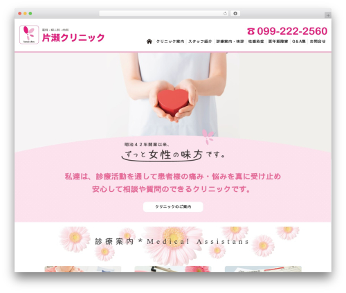 片瀬クリニック WordPress theme - katase-clinic.com
