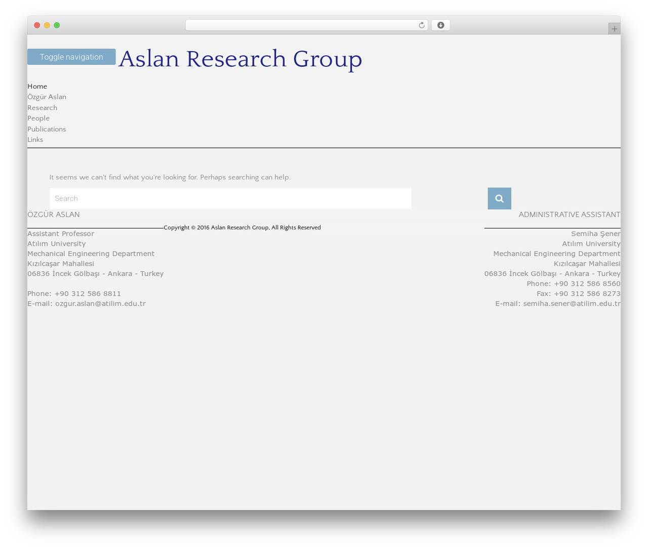 Ample free WordPress theme - aslan-lab.com
