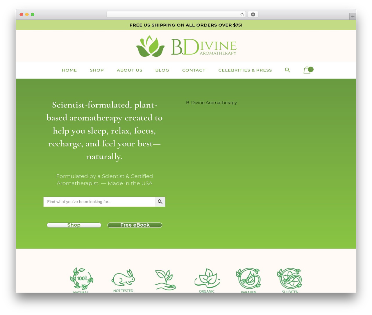 B. Divine Custom Theme WordPress theme - bdivinearoma.com B. Divine Custom Theme WordPress theme - bdivinearoma.com