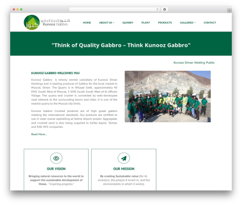 Basix theme WordPress - kunoozgabbro.com