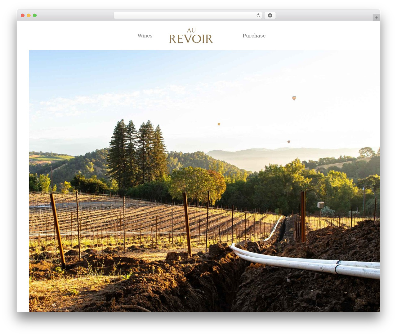 Blocksy WordPress theme design - aurevoirwines.com