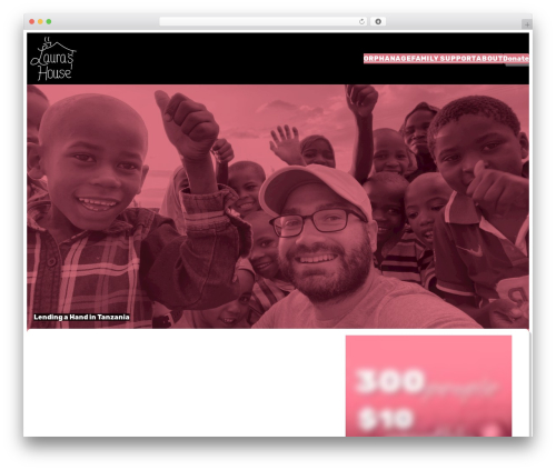 Creator WordPress theme - lauras.house
