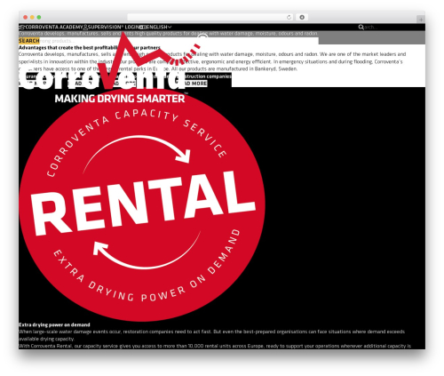 G-Theme® best WordPress theme - corroventa.com