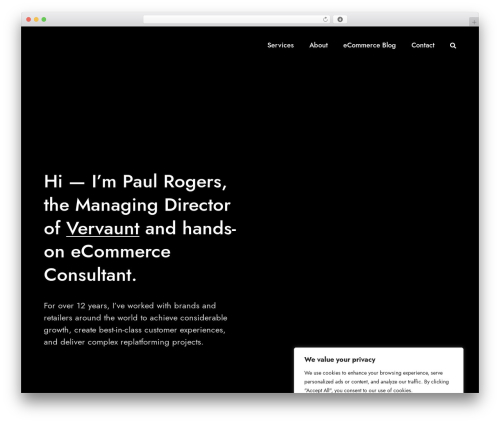Hello Elementor best WordPress theme - paulnrogers.com