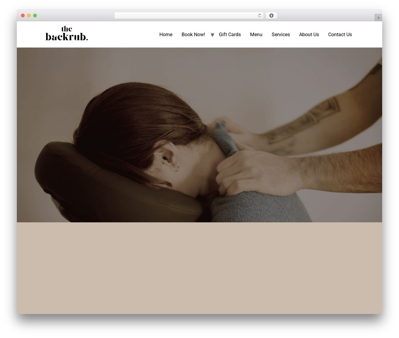 Hello Elementor WordPress theme - backrub.ca
