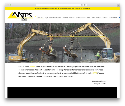 MTPS 2026 WordPress theme - mtps.fr