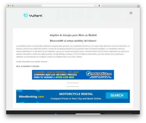 Ai WordPress plugin - yupark.es