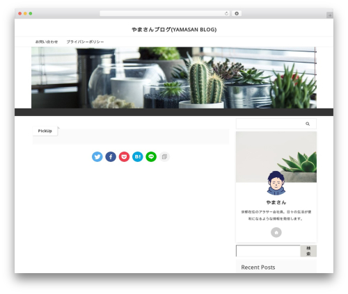Theme WordPress Affinger - yamasanblog.net