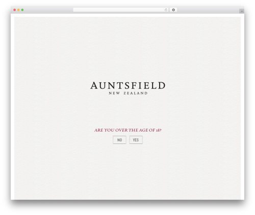 Theme WordPress Default Theme - auntsfield.co.nz