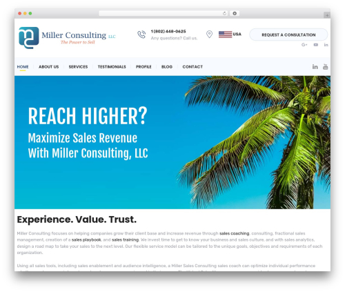 Delaware addons WordPress plugin - millersalesconsulting.com
