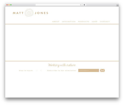 WordPress theme Enfold - mattjoneswoodturner.com