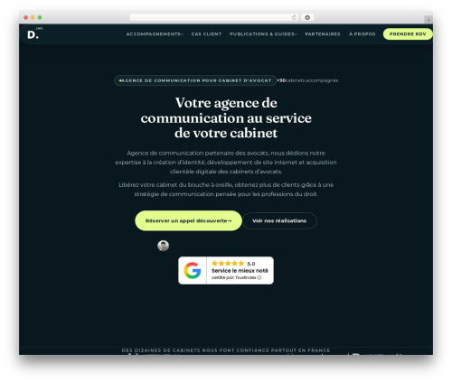 WordPress theme Hello Elementor - guilhemdelachapelle.com