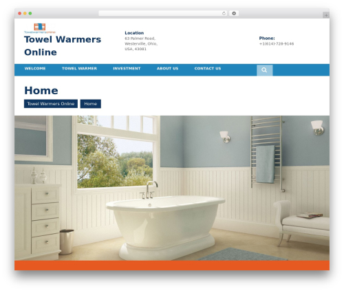 WordPress theme Multipurpose Startup - towelwarmersonline.com