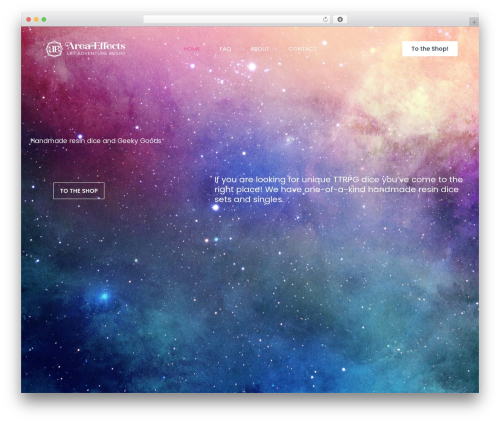 ae WordPress theme - areaeffects.com