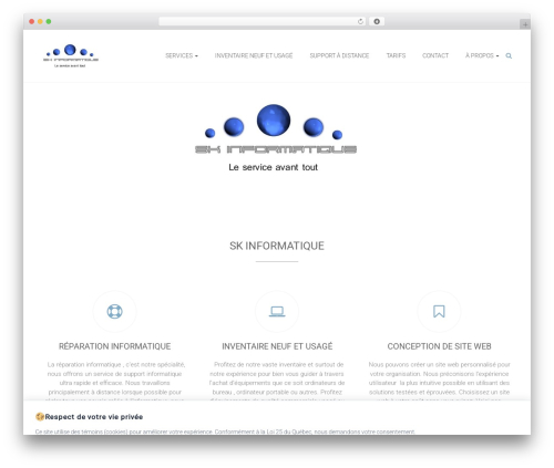 Wordpress WordPress plugin - skinformatique.com