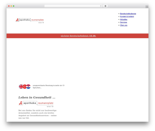 Aloha powerpack WordPress plugin - apotheke-reumannplatz.at
