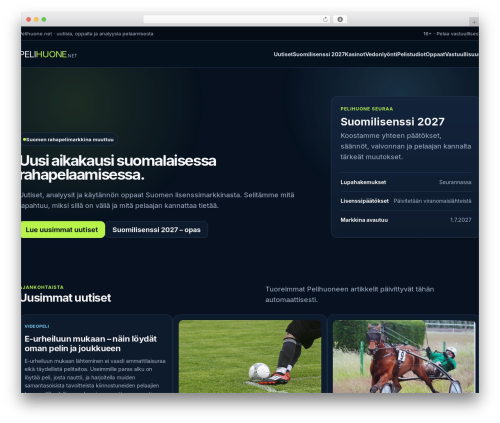 Kansleri cookie consent WordPress plugin - pelihuone.net