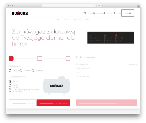 Ultimate woocommerce cart WordPress plugin - sklep.romgaz.com.pl