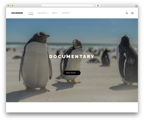Kepler theme WordPress - danbernardphotography.com